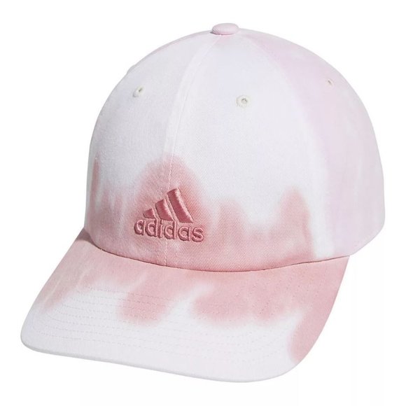 adidas Accessories - adidas Women's Relaxed Fit Color Wash Adjustable Cap, Wonder Mauve Pink/White